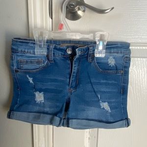 Girls jean shorts